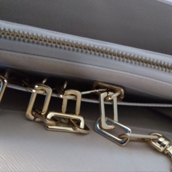 Bebe Clutch/Shoulder Bag in Pale Pink - Picture 2 of 12